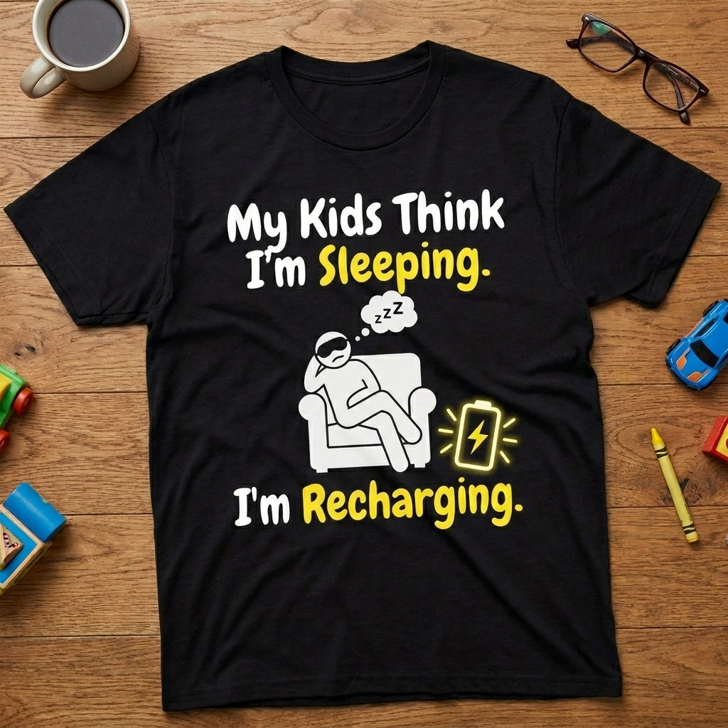 My Kids Think I'm Sleeping. I'm Recharging.