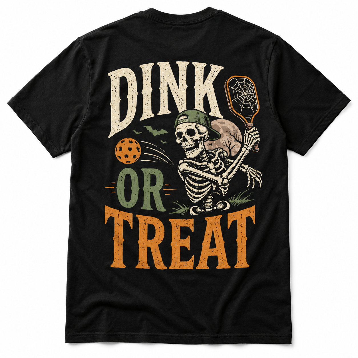 Dink or Treat Halloween Pickleball T-Shirt