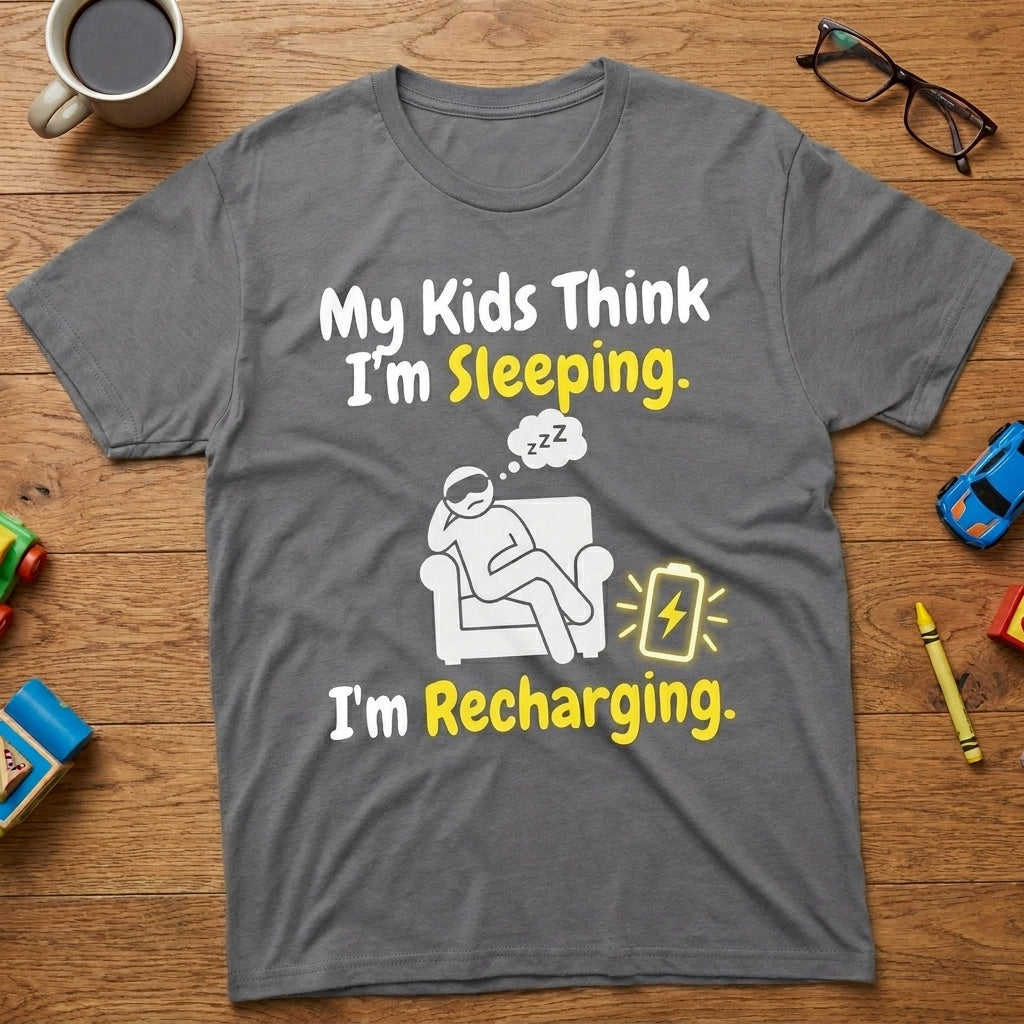 My Kids Think I'm Sleeping. I'm Recharging.