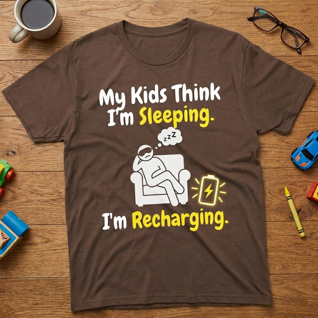 My Kids Think I'm Sleeping. I'm Recharging.