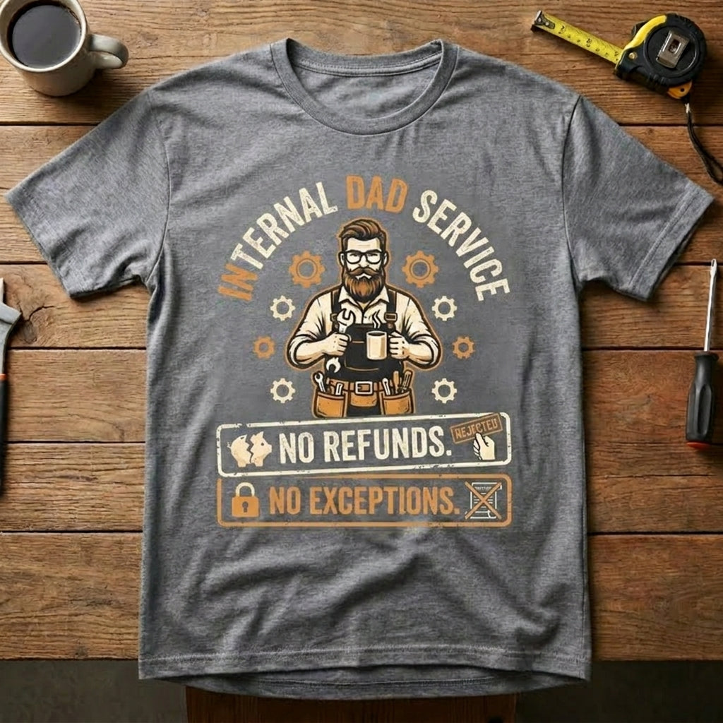 Internal Dad Service — No Refunds. No Exceptions.